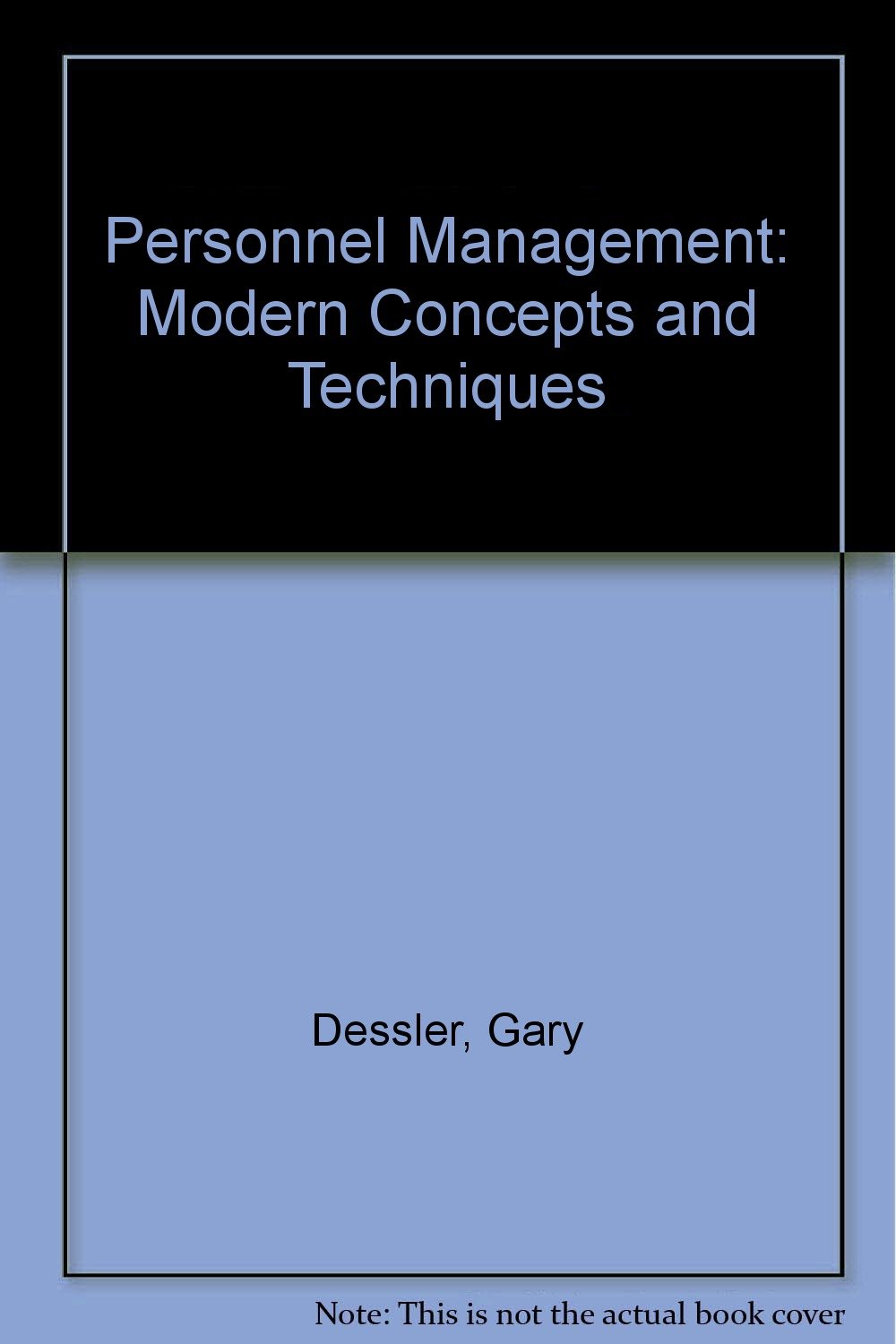 personnel management 4th edition gary dessler 0136585434, 9780136585435