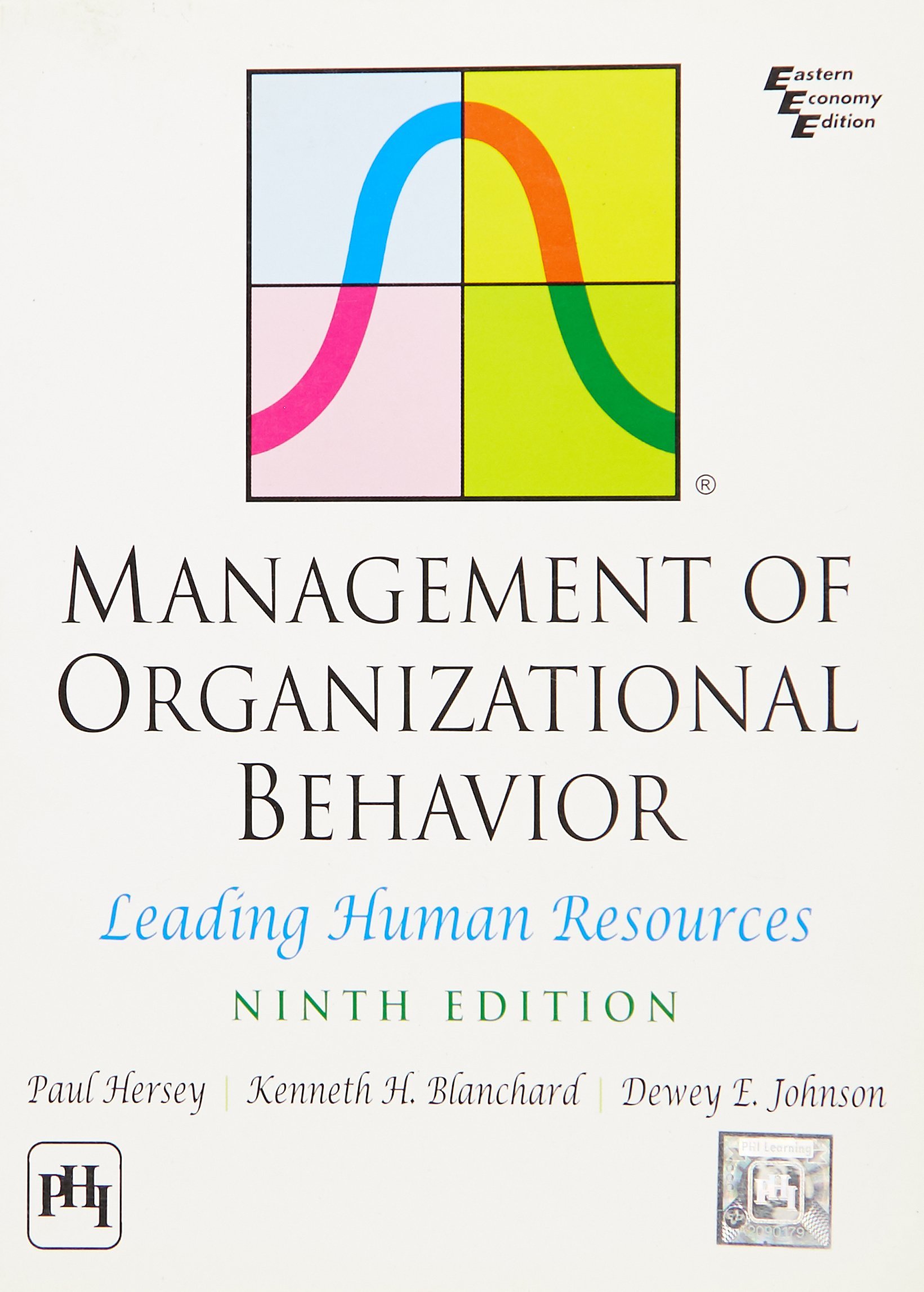 management of organizational behavior leading human resources 9th edition author 8120335457, 9788120335455