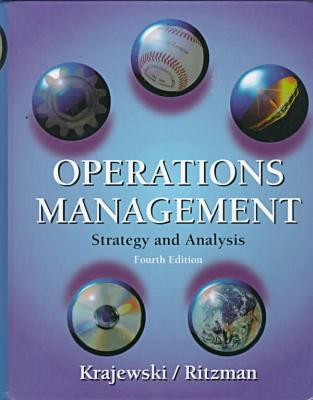 operations management strategy and analysis 4th edition krajewsky, lee j 0201607158, 9780201607154