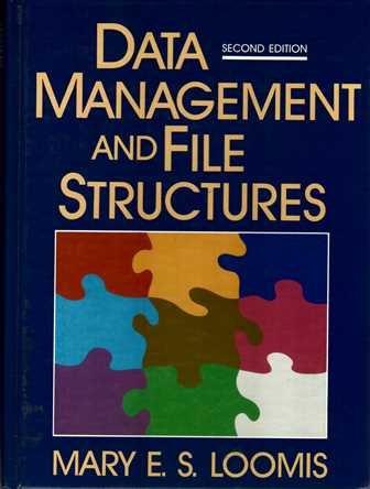 data management and file structures subsequent edition loomis, mary e. s. 0131983423, 9780131983427
