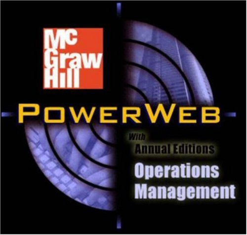 operations management contemporary concepts and cases rom and powerweb 1st edition schroeder, roger g