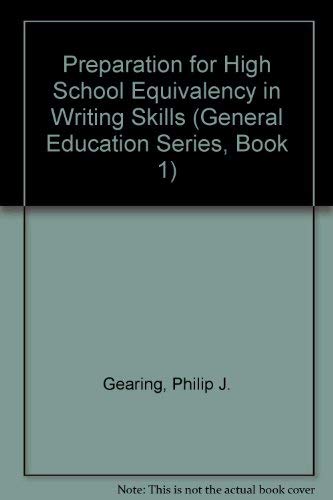 preparation for high school equivalency in writing skills  gearing, philip j., althoff, f. daniel 0811406857,