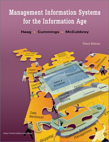 management information systems for the information age hc 2002 3rd edition haag, stephen, maeve cummings and