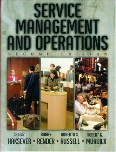 service management and operations subsequent edition render, barry, russell, roberta s., murdick, robert g.