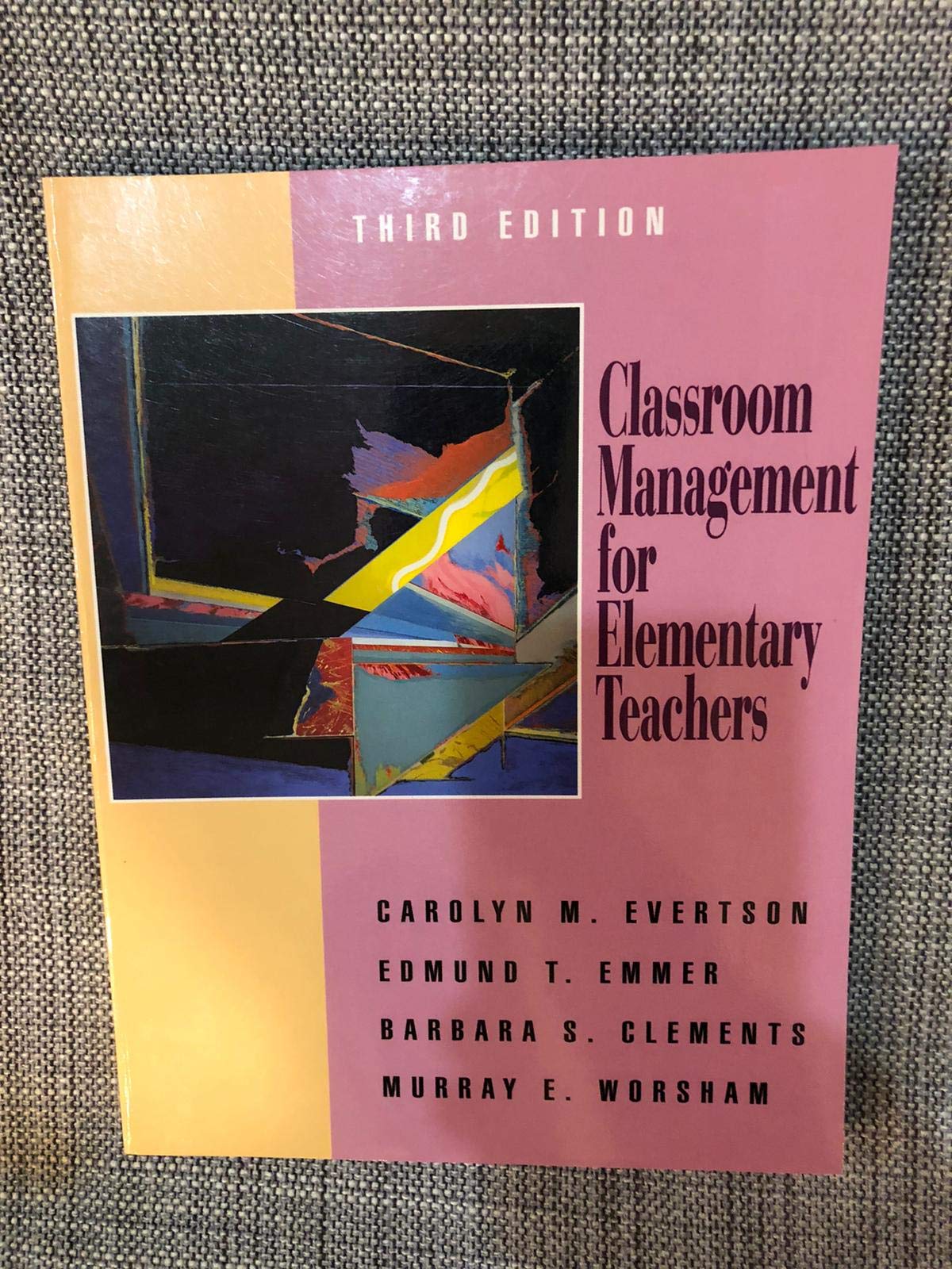 classroom management for elementary teachers 3rd edition evertson, carolyn m. 0205154263, 9780205154265