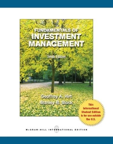 fundamentals of investment management 10th edition author 0071315527, 9780071315524