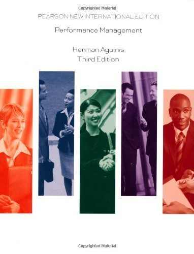 performance management 3rd edn paperback herman aguinis 3rd edition herman aguinis 9332518157, 9789332518155