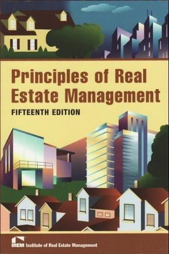 principles of real estate management 1 15th edition institute of real estate management 1572031131,