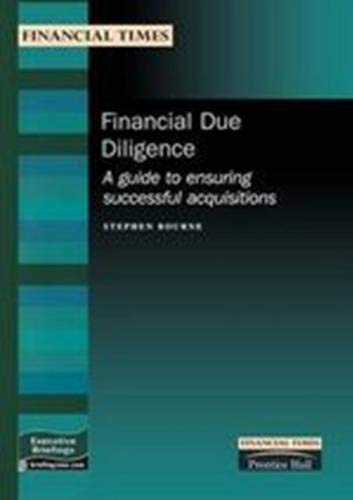 financial due diligence a guide to ensuring successful acquisitions  stephen bourne 0273642243, 9780273642244