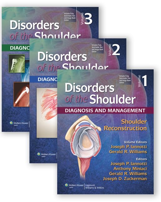 disorders of the shoulder diagnosis and management package 3rd edition iannotti md  phd, joseph p., williams