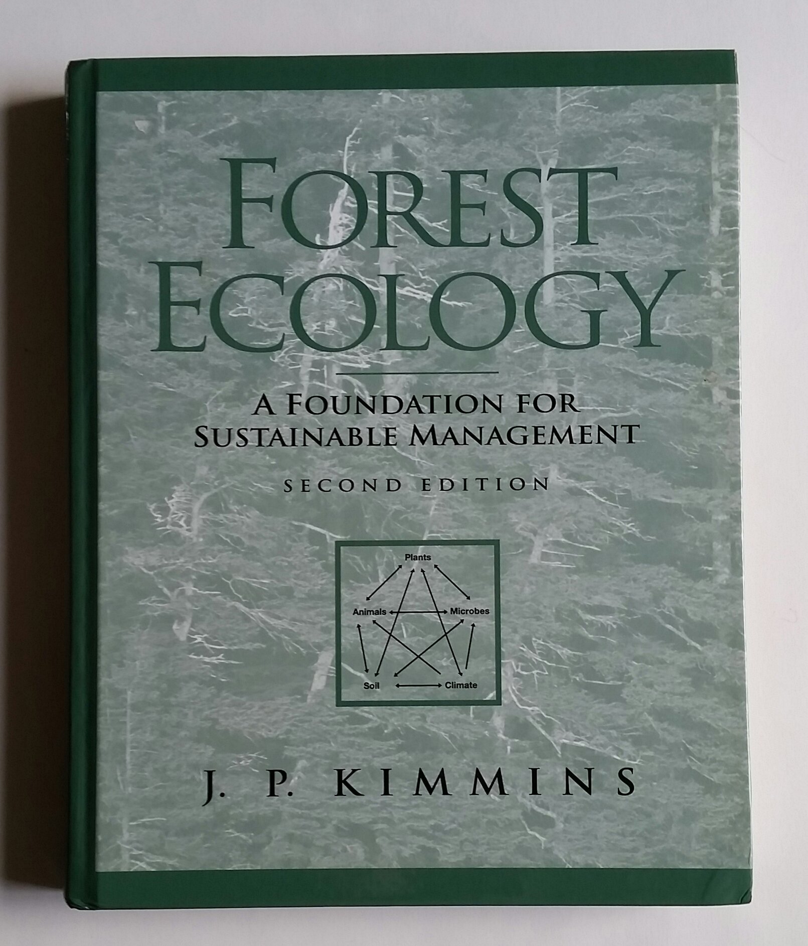 forest ecology a foundation for sustainable management 2nd edition james p. kimmins 0023640715, 9780023640711