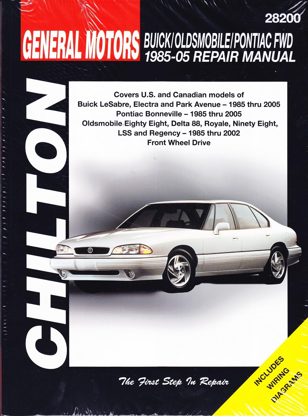 chiltons general motors buick oldsmobile pontiac fwd 1985 05 repair manual 1st edition chilton 156392627x,