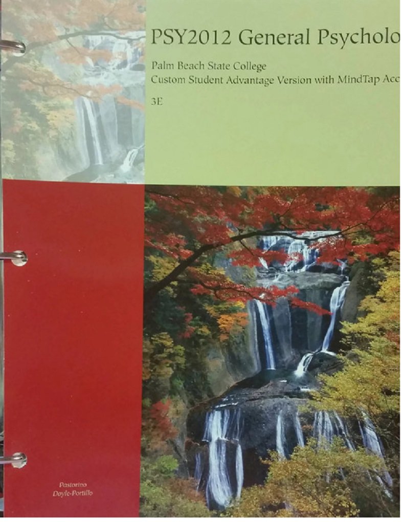psy2012 general psychology palm beach state college 3rd edition pastorino/doyle portillo 1305766393,