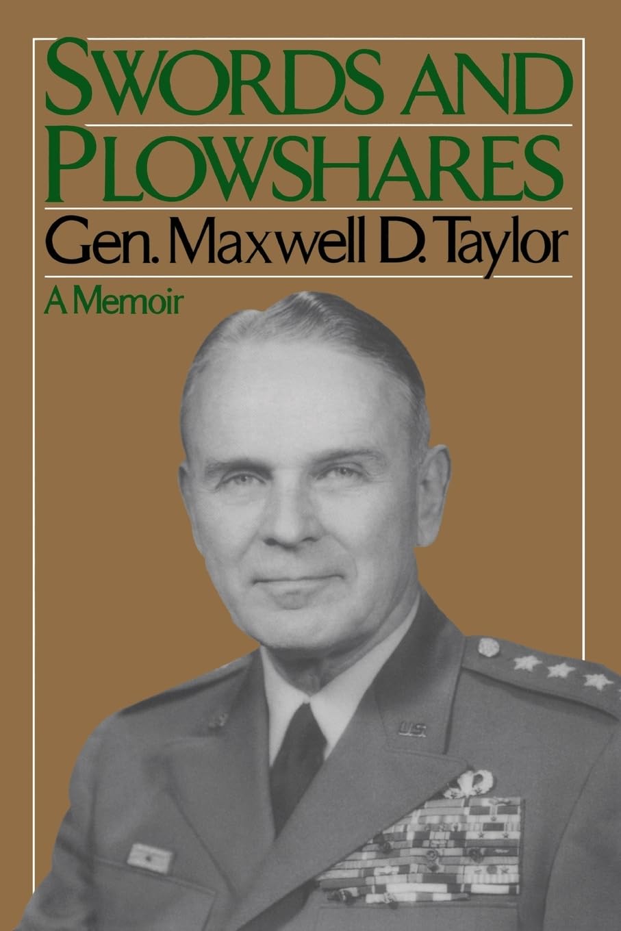 swords and plowshares a memoir 1st edition taylor, general maxwell d. 0306804077, 9780306804076