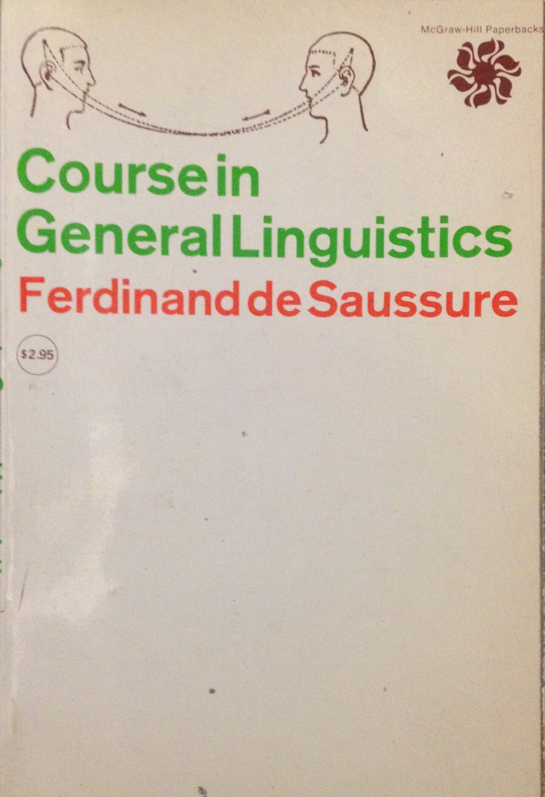 course in general linguistics 1st edition ferdinand de saussure 0070165246, 9780070165243