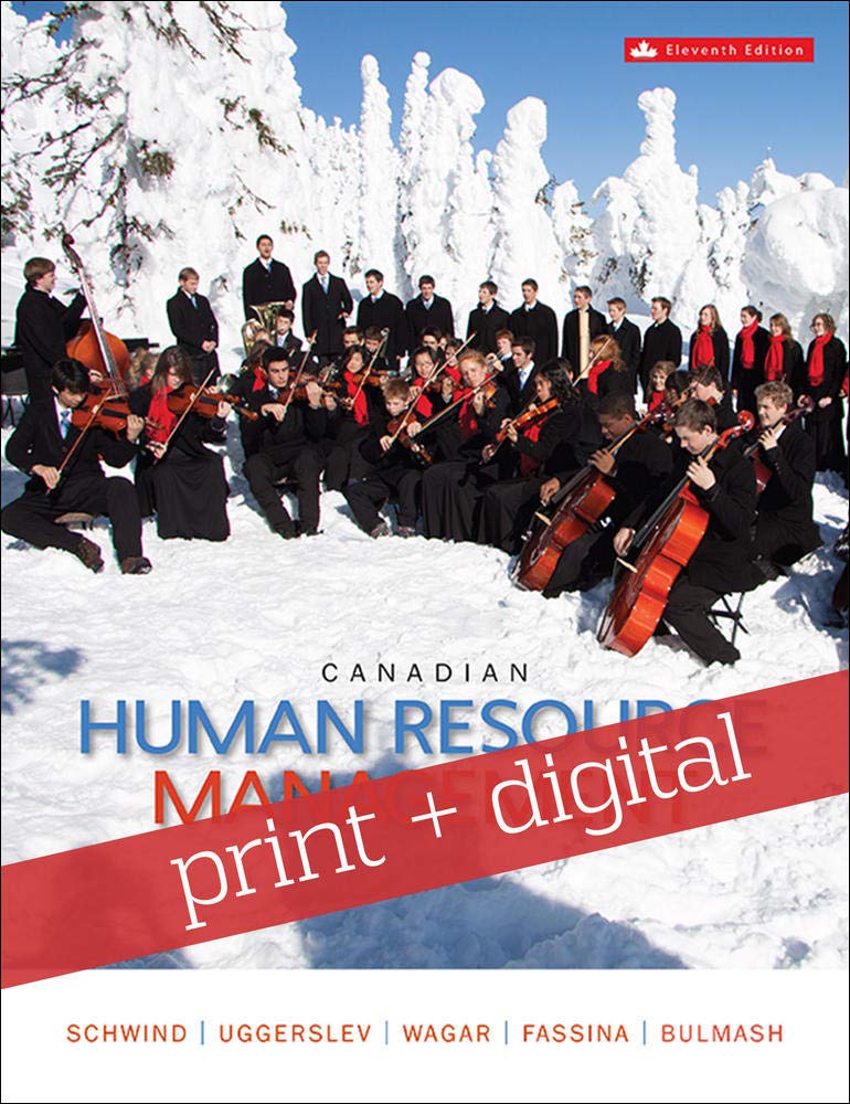 canadian human resource management  with smartbook combo  hermann schwind (author), krista uggerslev