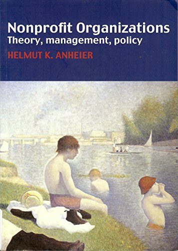 nonprofit organizations theory management policy  anheier, helmut k. 0415314194, 9780415314190