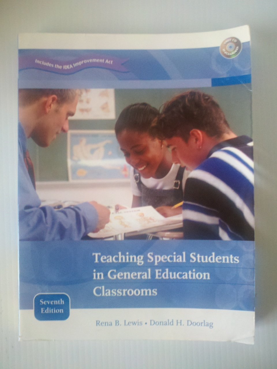 teaching special students in general education classrooms 7th edition lewis, rena b., doorlag, donald h.