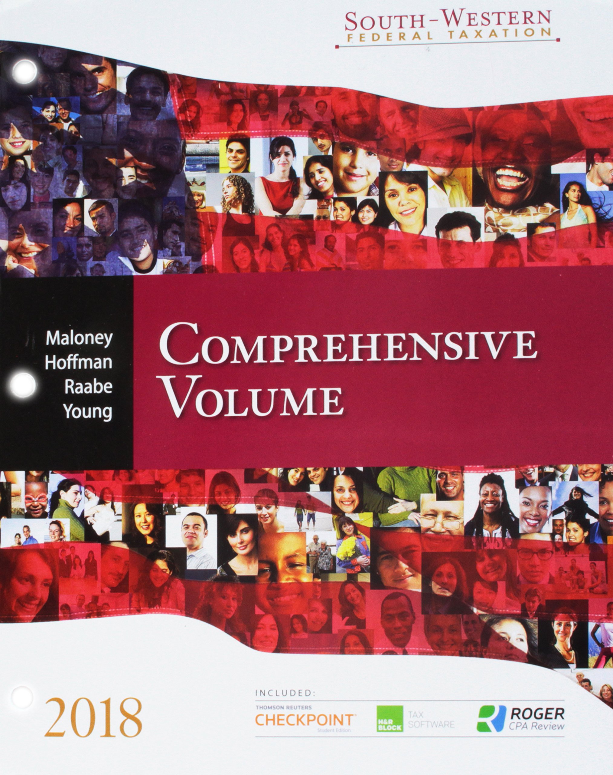 bundle south western federal taxation 2018 comprehensive loose leaf version 41st + handr block premium and