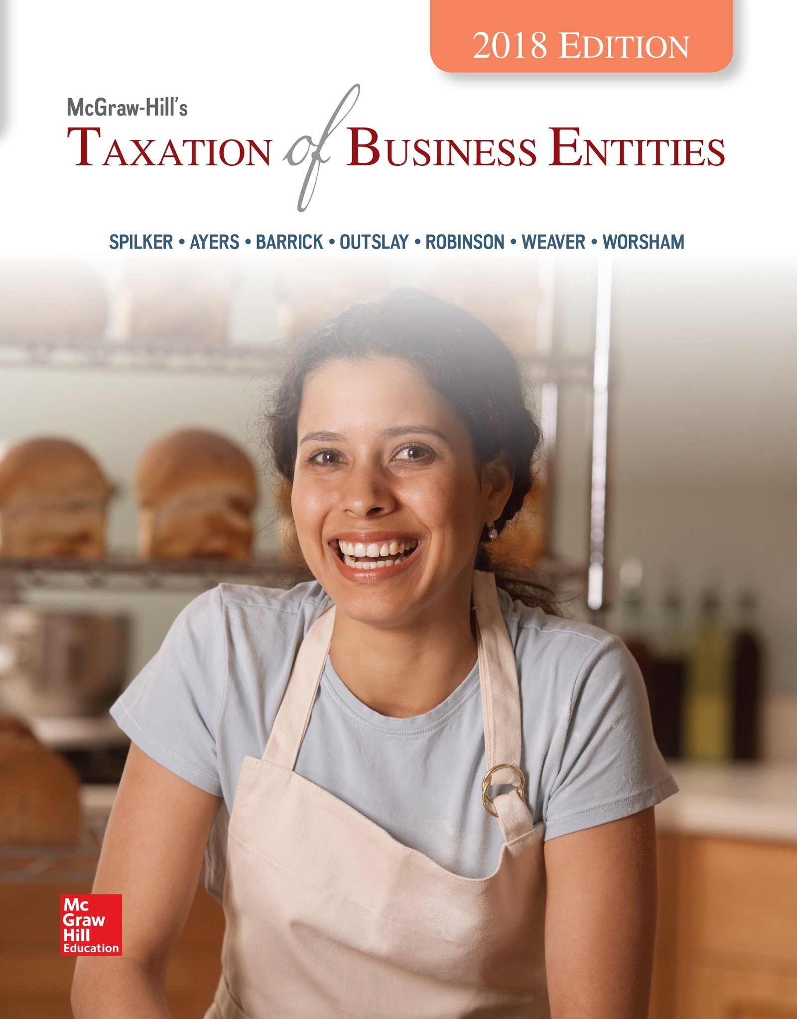 loose leaf for mcgraw hills taxation of business entities 2018 edition 9th edition spilker professor, brian