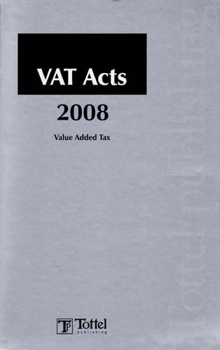 vat acts 2008 value added tax a guide to irish taxation  brian butler (editor) 1847660983, 9781847660985