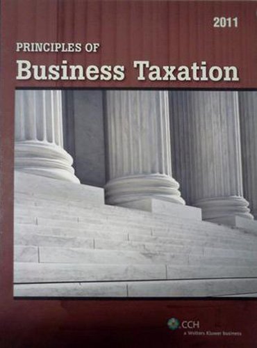 principles of business taxation  by johnson  johnson 0808023438, 9780808023432