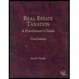 real estate taxation a practitioners guide 3rd edition windish, david f. 0808008889, 9780808008880