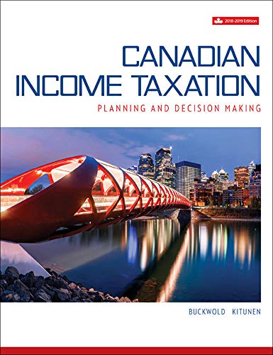 canadian income taxation 2018/2019 connect combo  william buckwold, joan kitunen 1260193713, 9781260193718