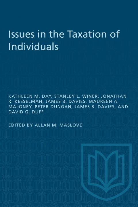 issues in the taxation of individuals 1st edition makoto ueda 1487579764, 9781487579760