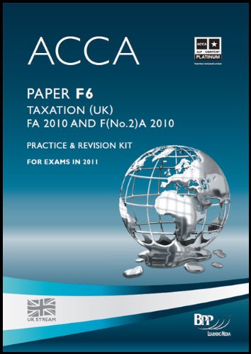 Acca F6 Taxation Fa2010 Revision Kit