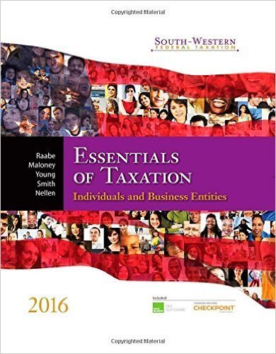 essentials of taxation 20 individuals and business entities 2016 edition multiple 130539531x, 9781305395312
