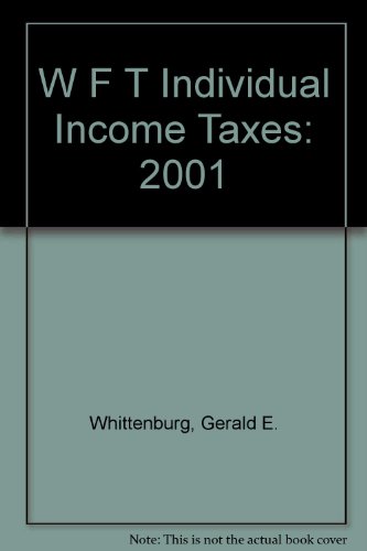 study guide for west federal taxation volume i individual income taxes 2001 edition 24th edition hoffman,