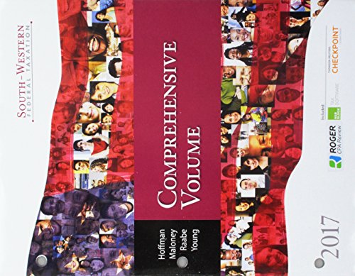 bundle south western federal taxation 2017 comprehensive loose leaf version 40th + handr block premium and