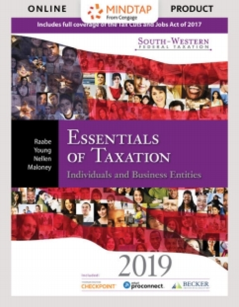 for raabe/young/nellen/maloneys south western federal taxation 2019 essentials of taxation individuals and