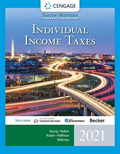loose leaf for south western federal taxation 2021 individual income taxes 44th edition james c. young