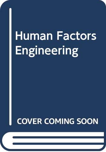 human factors engineering  mccormick 0318132192, 9780318132198