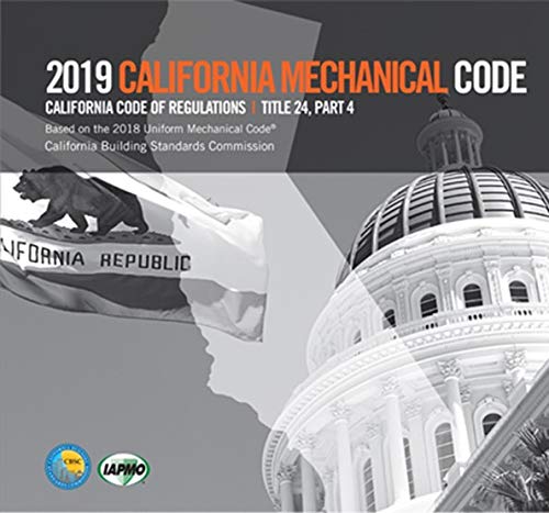 2019 california mechanical code the international association of plumbing and mechanical officials