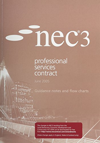 nec3 professional services contract guidance notes and flow charts  nec (new engineering contract)