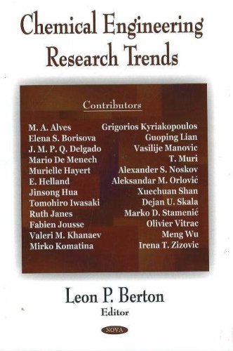 chemical engineering research trends leon p. berton 160021486x, 9781600214868
