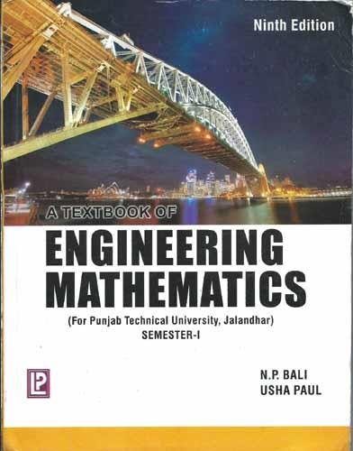 textbook of engineering mathematics sem i 6th edition n. p. bali, usha paul 8131808076, 9788131808078
