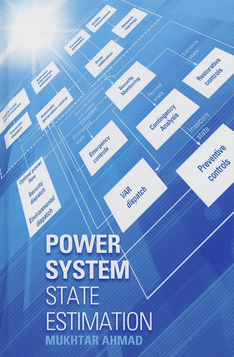 power system state estimation  mukhtar ahmad 1608075117, 9781608075119