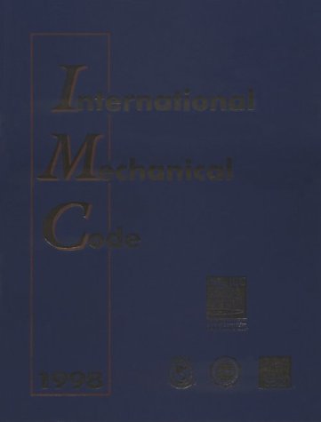 1998 international mechanical code 1st edition international code council 076683266x, 9780766832664