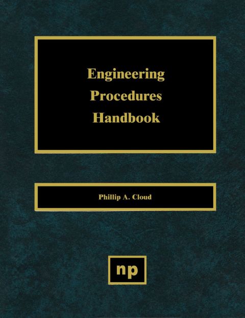 engineering procedures handbook 1st edition cloud, phillip a. 0815514107, 9780815514107