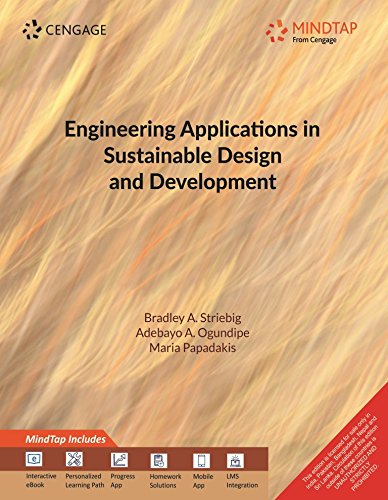 engineering applications in sustainable design and development 1st edition bradley striebig 8131529053,