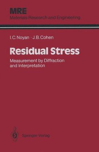 residual stress measurement by diffraction and interpretation 1987 edition noyan, ismail c., cohen, jerome b.