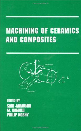 machining of ceramics and composites 1st edition jahanmir 082470178x, 9780824701789