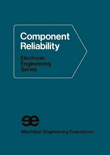 component reliability  william frederick waller 0333125401, 9780333125403