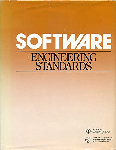 software engineering standards  institute of electrical and electronics engineers 0471634573, 9780471634577