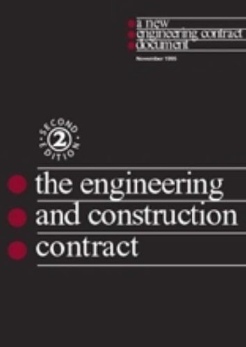 the new engineering contract main contract 2nd edition institution 0727720945, 9780727720948