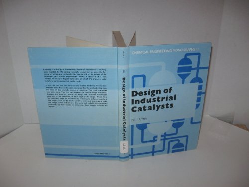 design of industrial catalysts no edition trimm, david l. 0444419063, 9780444419064